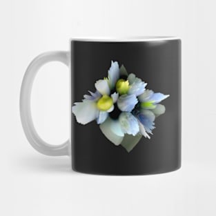 pastel spring floral composition abstract 3d digital painting Mug